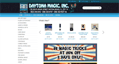Desktop Screenshot of daytonamagic.com